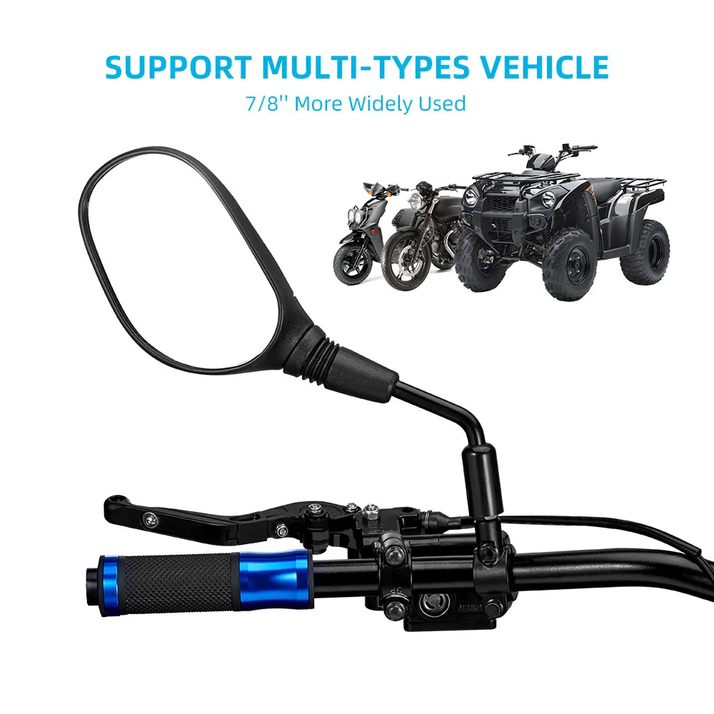 Для универсальных зеркал заднего вида Can-Am DS250 с креплением на руль мотовездехода