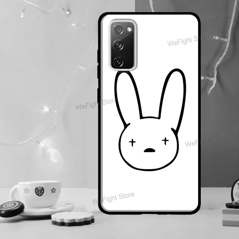 Чехол Bad Bunny для Samsung Galaxy S22 Ultra S20 S21 FE S8 S9 S10 Plus Note10 Note20 | Мобильные телефоны и