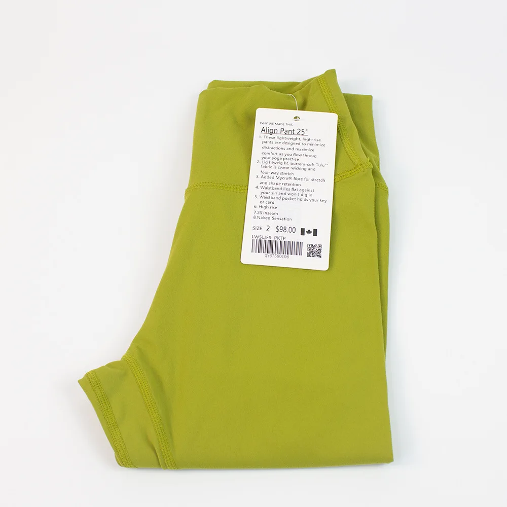 Летние женские штаны для фитнеса LuLu бега и улицы йоги спортзала с высокой талией