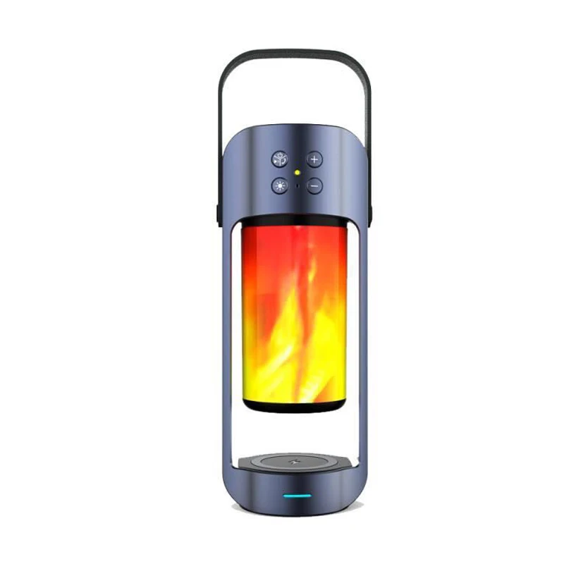 Беспроводной Bluetooth динамик neswest Flame lamp 2020 сабвуфер U диск портативная аудиосвязь с