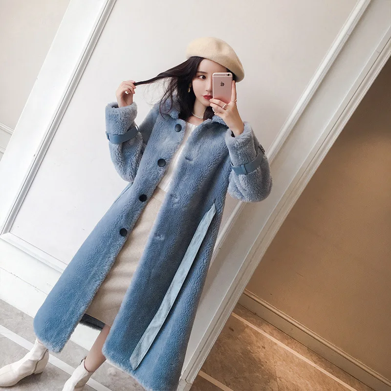 Новинка 2019 зимнее повседневное женское кашемировое комбинированное меховое