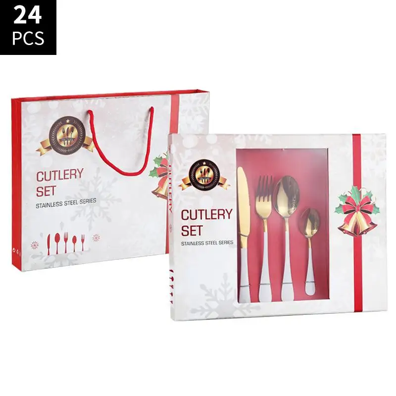 

Ложки новогодние металлические, 20/24 шт.