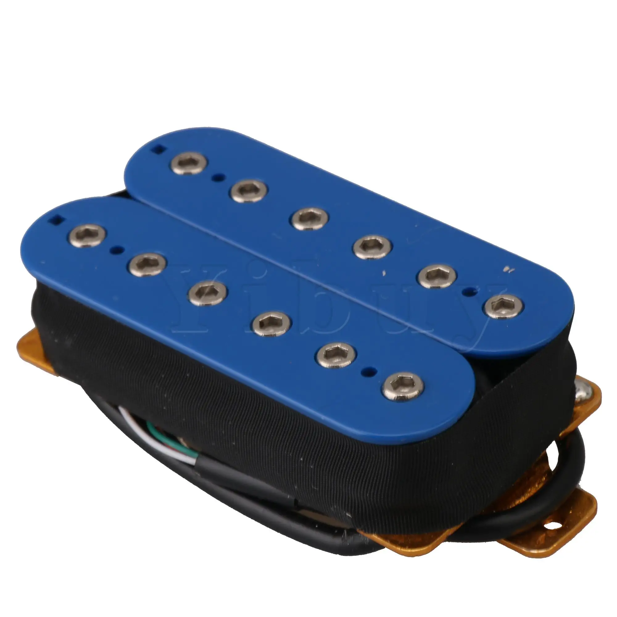 Yibuy бесшумный если полностью двойная катушка гитарный хамбакер комплект