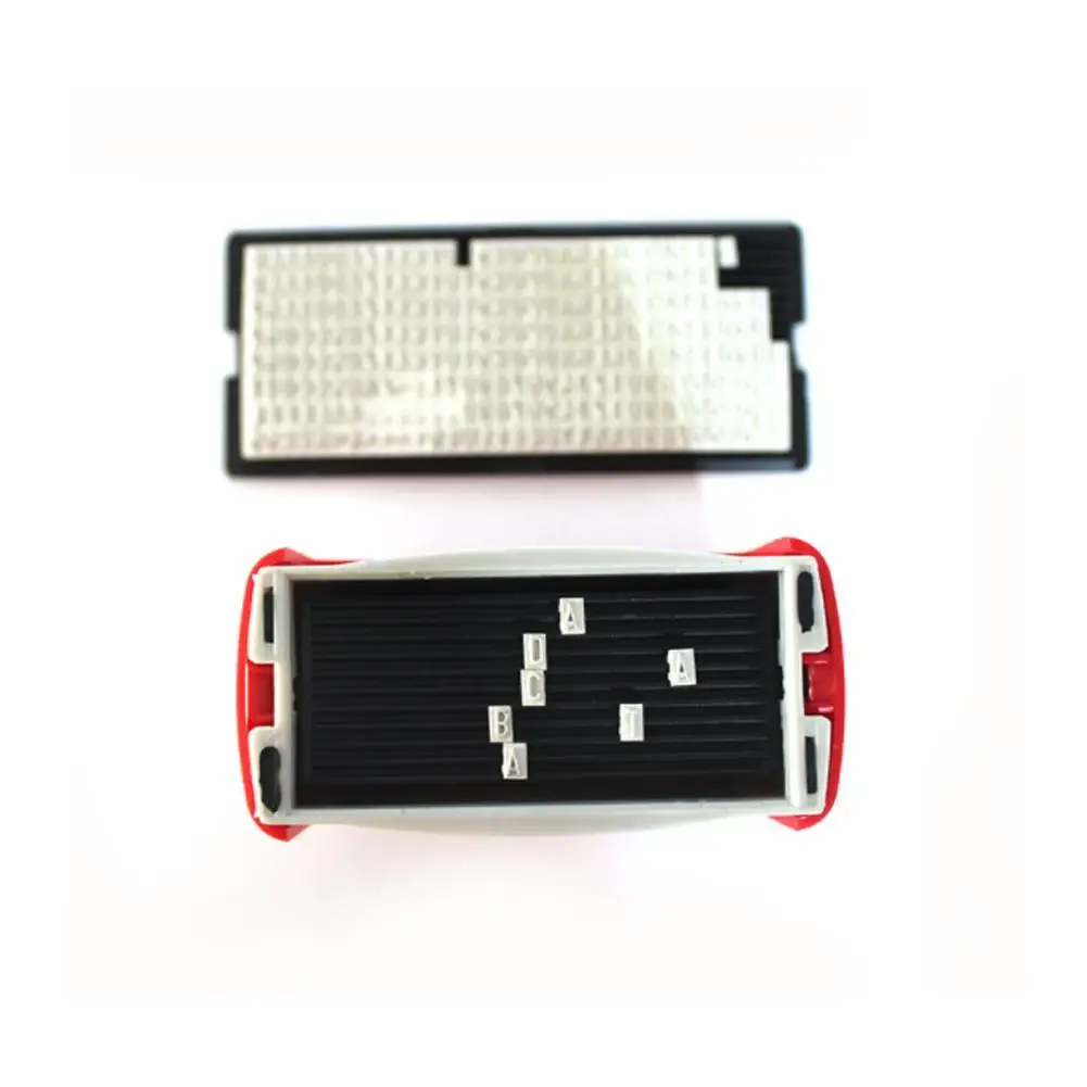 Набор для сборки слотов карт съемный карман с чернилами и монограммой игрушка