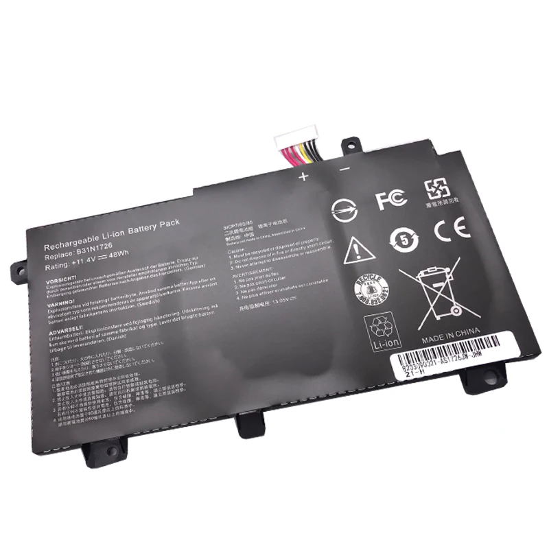 lmdtk new b31n1726 b31bn91 laptop battery for asus fx504 fx86 fx80gm fx505ge fx505dt fx80ge px505ge px505gd fx505gm fx80g free global shipping