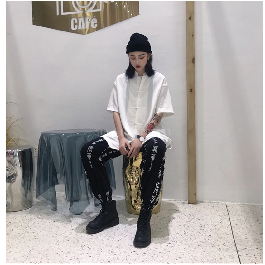 Традиционная китайская блузка Женский костюм-рубашка в готическом стиле