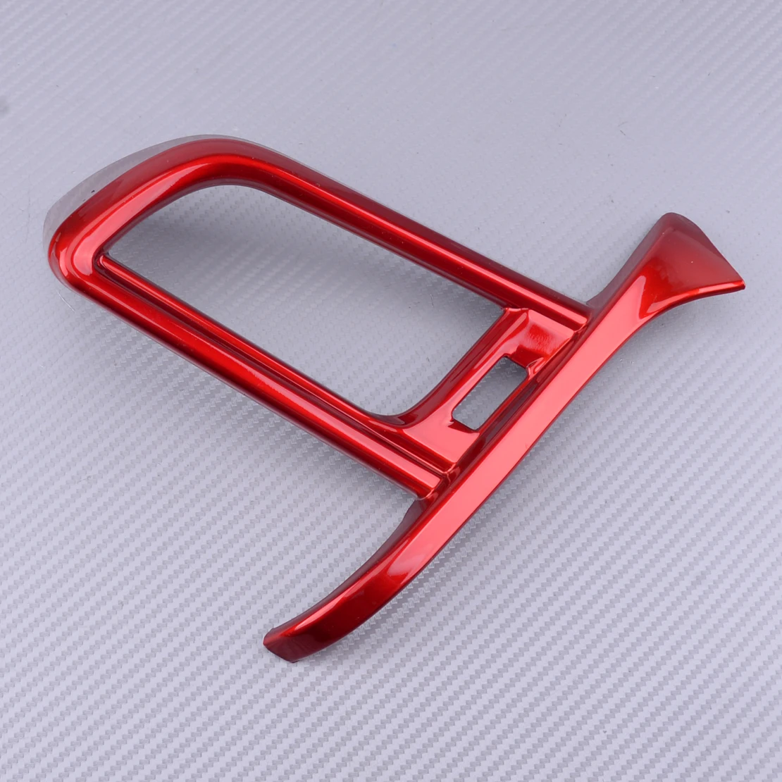

Car Interior Dashboard Left Air Outlet Vent Cover Frame ABS Red fit for Toyota Camry 2018 2019