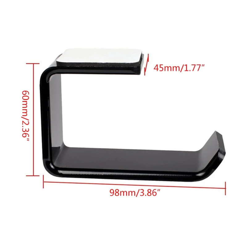 

Headphone Stand Hanger Hook Desk Wall Headset Mount Holder Earphone Storage Accessories Kits