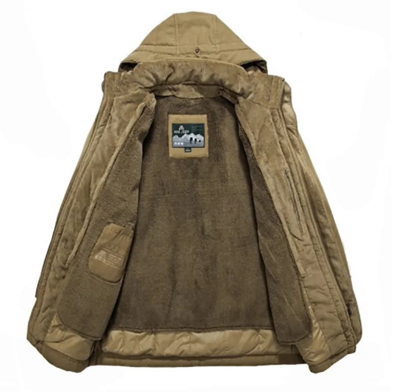 Новинка 2019 утолщенная Теплая мужская Повседневная зимняя куртка минус 40