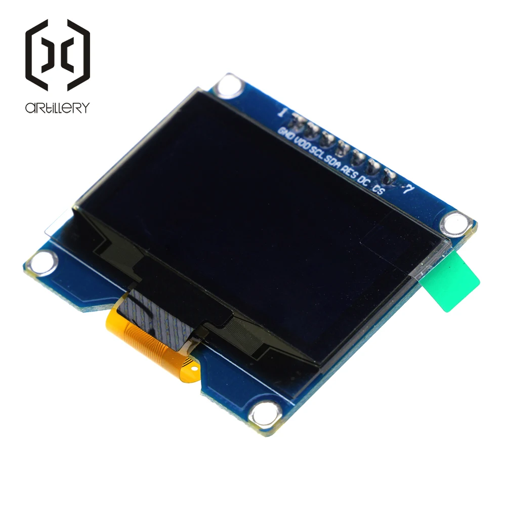 1,54 дюймовый белый OLED дисплей модуль 128x64 SPI IIC интерфейс OLED экран 3,3-5 в UART