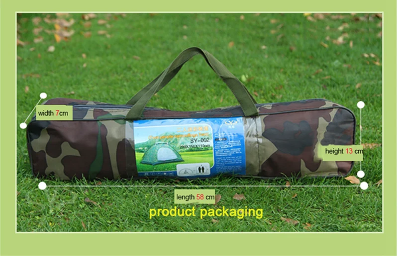 Туристическая палатка для кемпинга камуфляжный шатер портативная Выдвижная 2