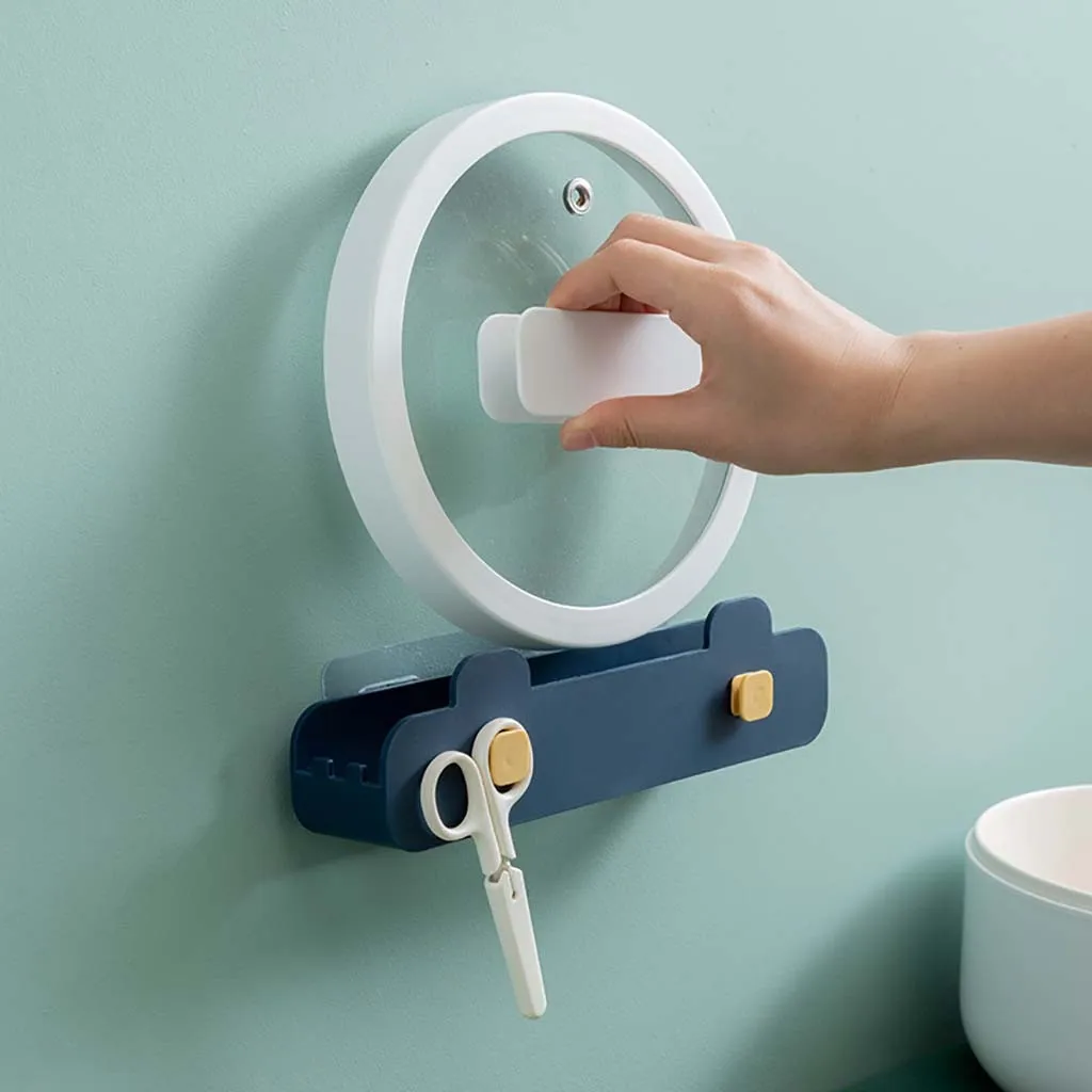 Держатель для кухонного горшка с лопатой и крышкой нескользящий коврик без