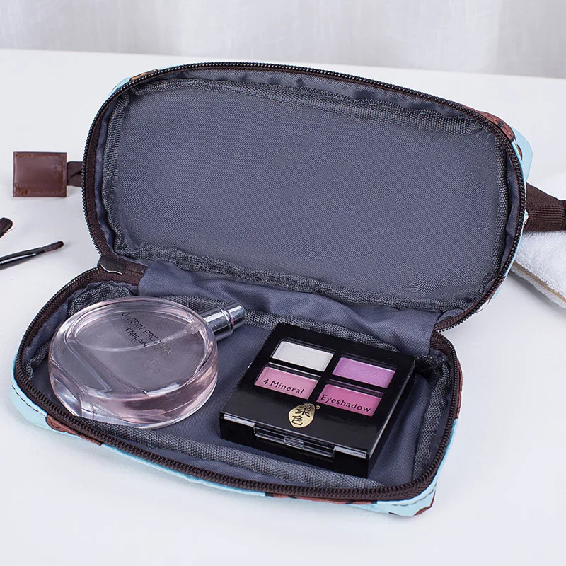 

Fashion Cosmetic Bag Women Waterproof Make Up Travel Large Cosmetic Organizer Toiletry Necessaries Bags