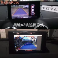 bigbigroad car rear view camera interface adapter for audi a7 mmi 3g 2013 2014 2015 2016 original screen update digital decoder