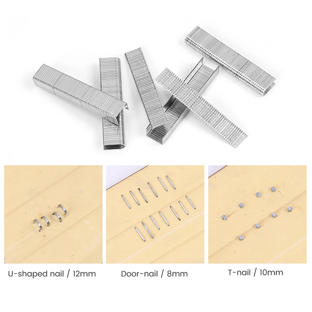 1000 шт. U/дверь/Т-образные скобы для степлер-пистолет украшение интерьера мебели