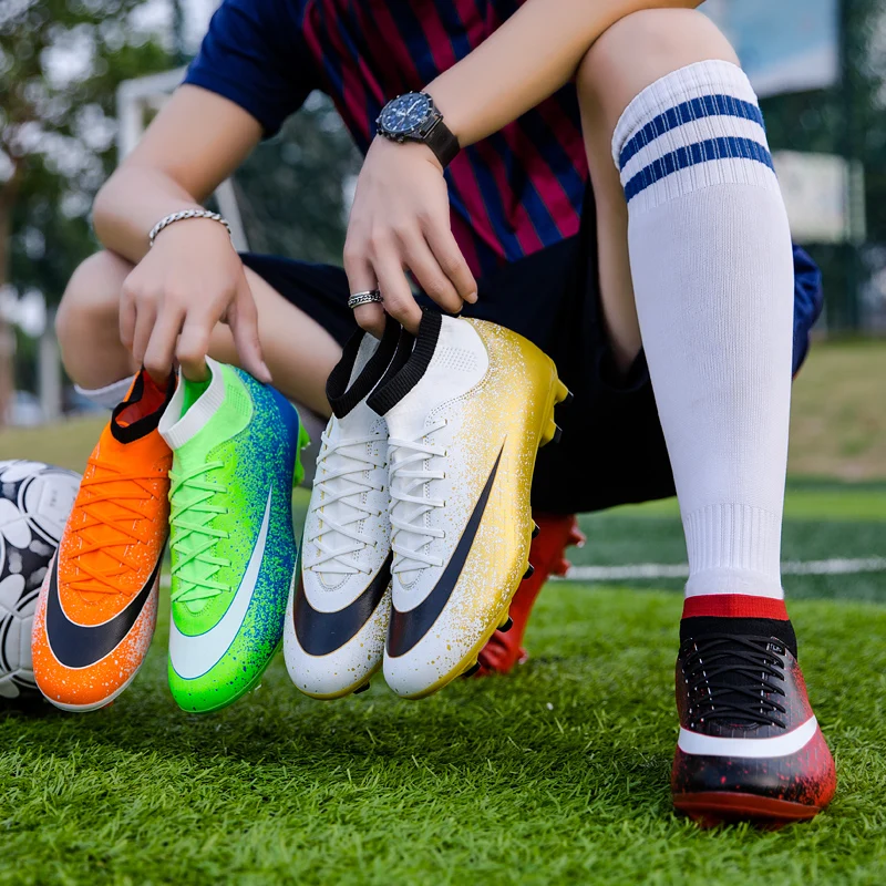 Новейшие мужские футбольные бутсы Superfly 13 Academy CR7 neymar тренировочный носок