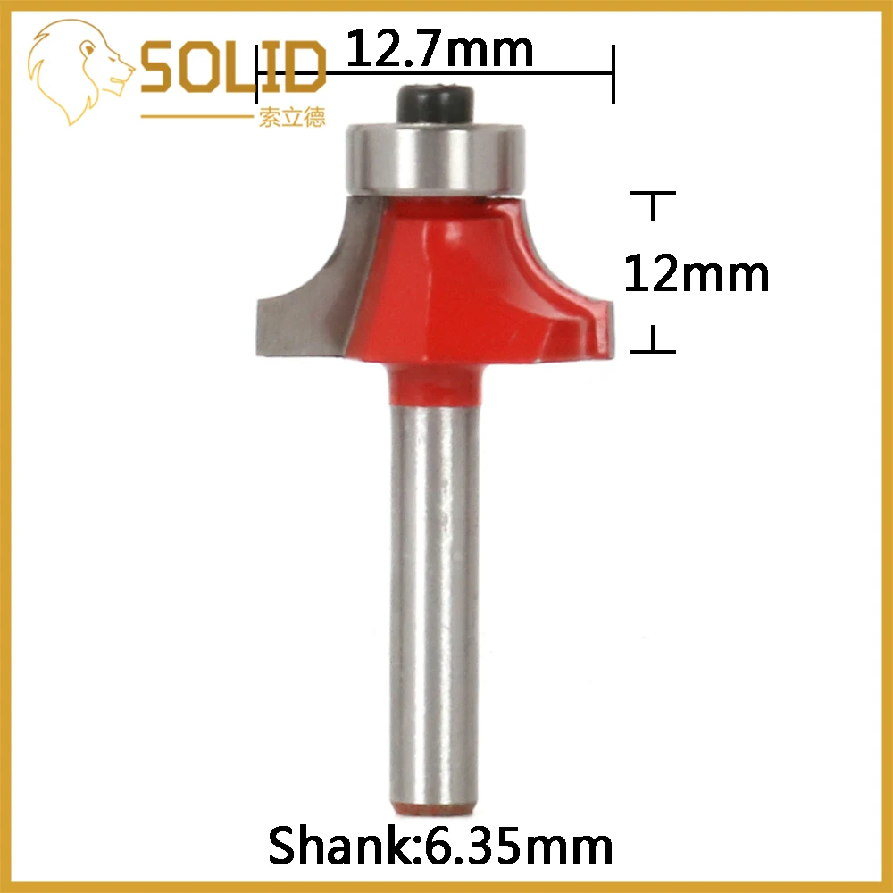 Фреза с хвостовиком 1/4 дюйма сверло для деревообработки Фрезерный резак дерева