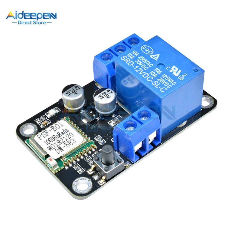 Беспроводное реле времени с Wi-Fi, 12 В постоянного тока, ESP8285