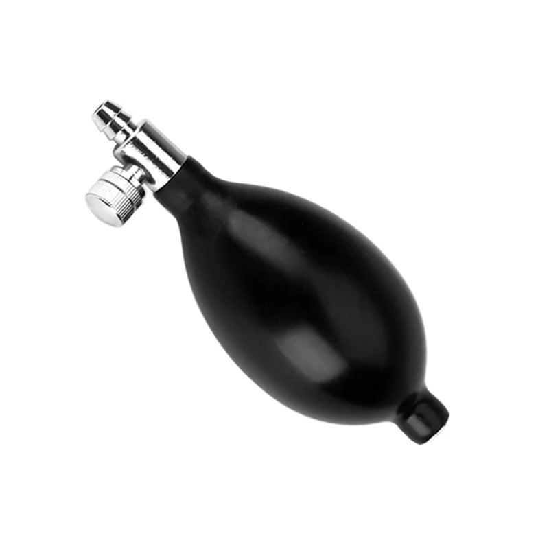 Blood Pressure Medical Sphygmomanometer Tonometer Ball Cervical Tractor Accessory Latex Air Inflation Balloon Bulb Pump Valve