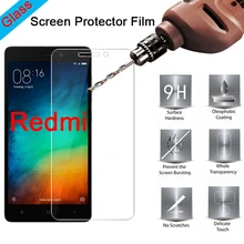 Vidrio Protector templado duro 9H para Xiaomi Redmi 4X 4 Pro 4X 4A 5A 6A HD, Protector de pantalla endurecido para Redmi Pro 2 3 Pro 3S