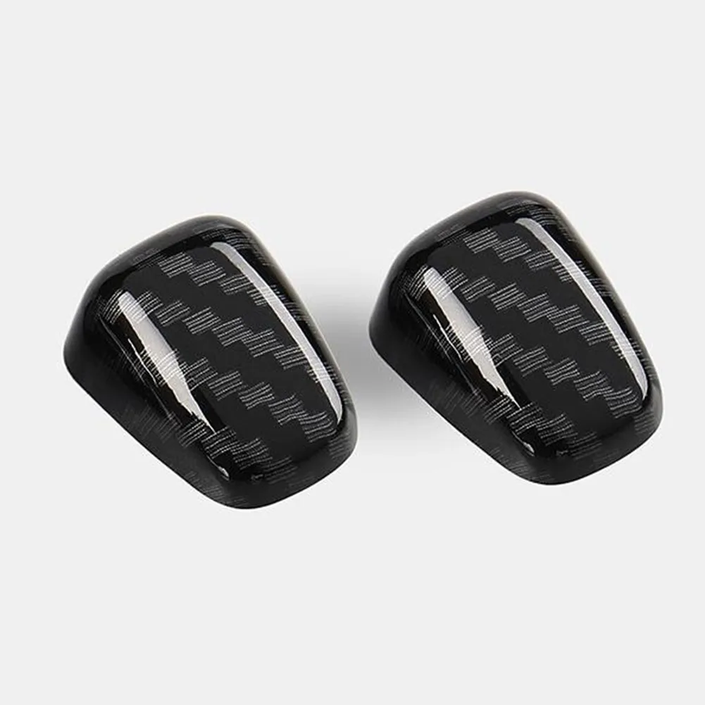 

2011-2020 Wiper Spray Cover 2pcs Black Carbon Fiber For Jeep Grand Cherokee Front Spout