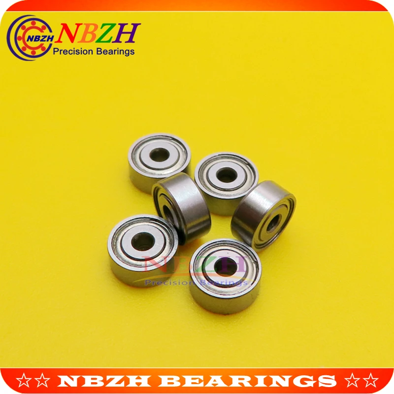 Двухэкранированные Миниатюрные шарикоподшипники с глубоким желобом MR72ZZ SMR72ZZ 2*7*3