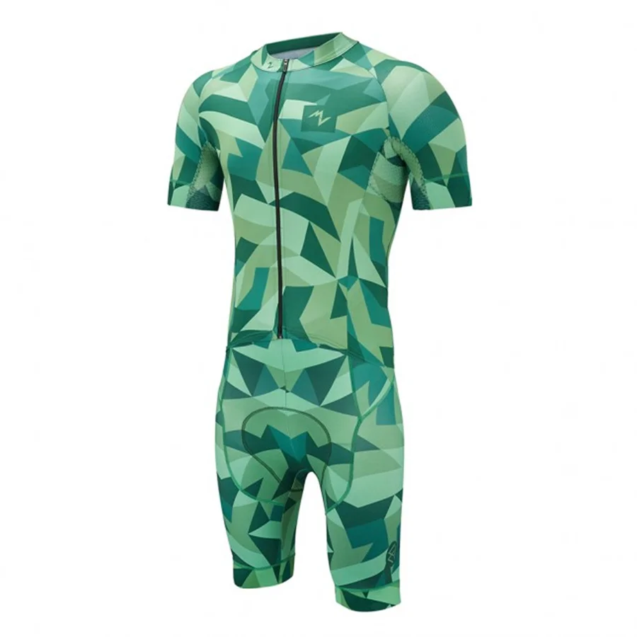 Костюм для триатлона велосипедный костюм боди Быстросохнущий с коротким рукавом