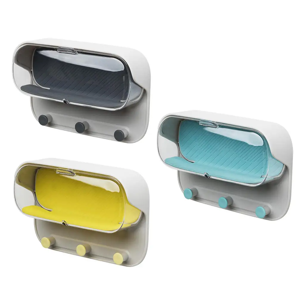 

Glasses Storage Box Toilet Rack Adhesive Bathroom Holder With Soft Silicone Lining for Bath Towel Glasses Watch Hair Cards