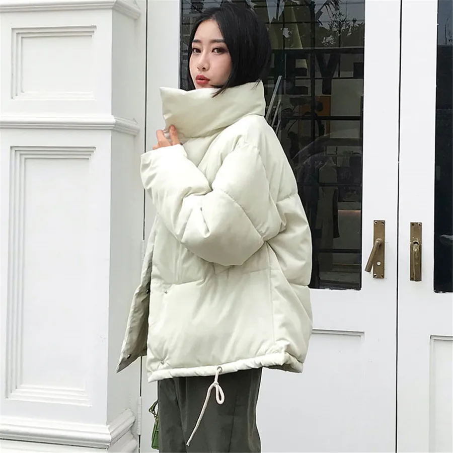 2019 новая парка на молнии модная короткая хлопковая стеганая куртка теплая зимняя