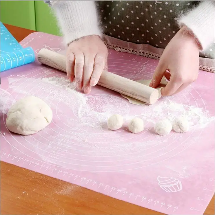 50*40 см силиконовый коврик для выпечки тортов поддоны 100% антипригарный гриля