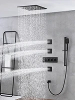 wall mounted concealed shower shower sets ceiling mounted constant temperature faucet canopy supercharged shower