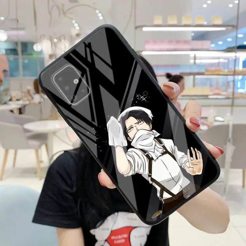 

Anime Attack On Titan Phone Case For Samsung S6 7 Edge Plus 8 9 10 Plus Note8 9 10pro 10E S20 Plus Ultra A7 Tempered Glass