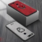 Магнитный чехол с кольцом-подставкой для Honor 9A, 9C, 9S, 30 Play, 4T, V30, 20S Pro Lite, 30i, 20i, 10i, V20, V10