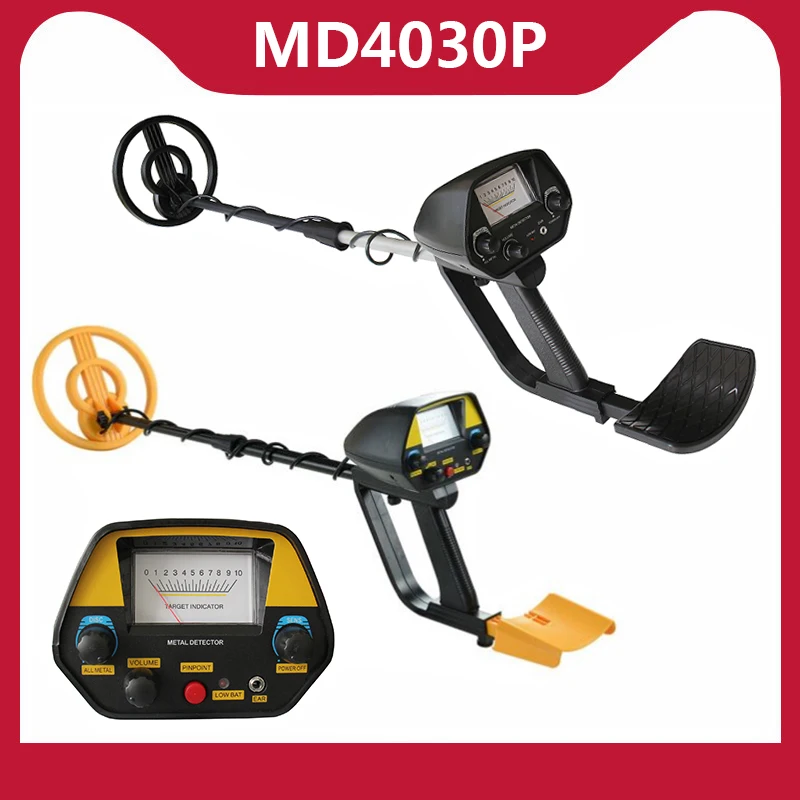 

Портативный металлоискатель MD4030P, металлодетектор для точного определения местоположения металлов под землей