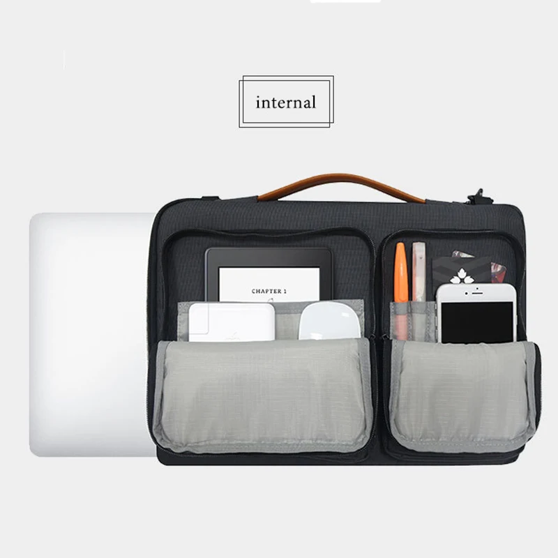 Деловой портфель для ноутбука apple macbook13/14/15/15 6 дюймов многофункциональная сумка