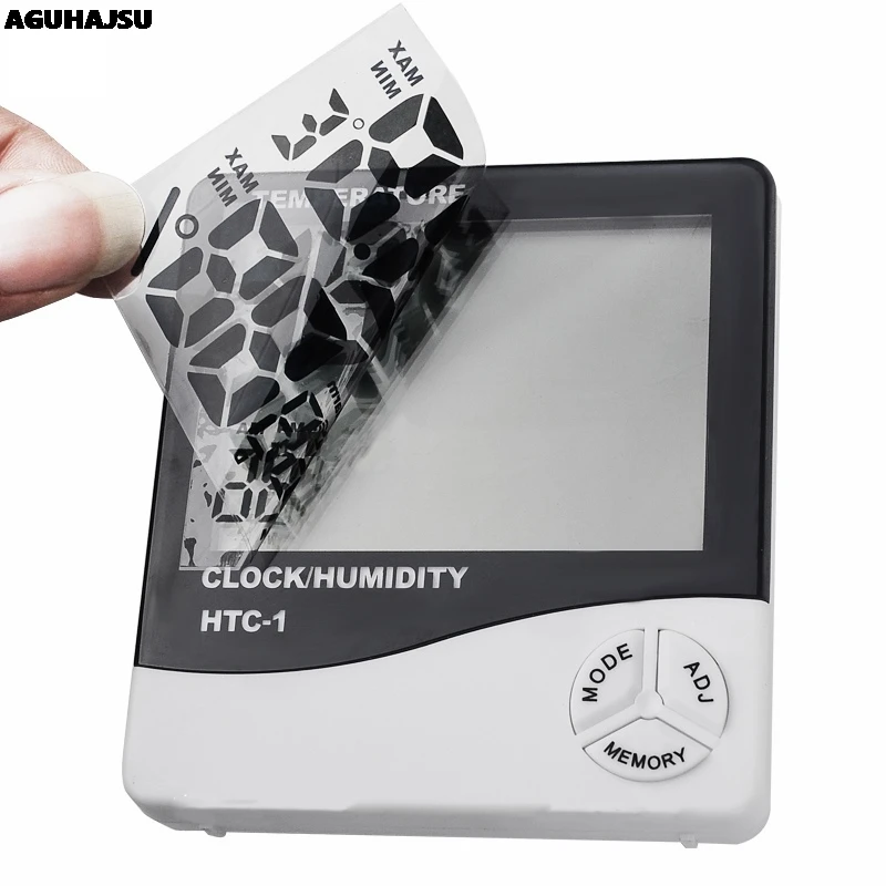 Метеорологическая станция HTC 1 Комнатный термометр с ЖК дисплеем|Интегральные
