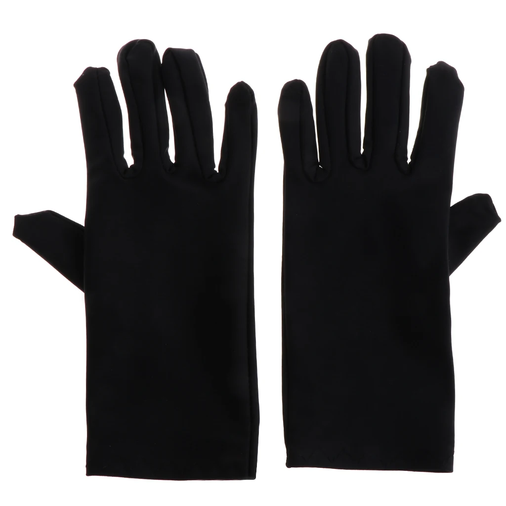 

Jewelry Gloves Black Inspection With Soft Blend Cotton Lisle For Work Protection