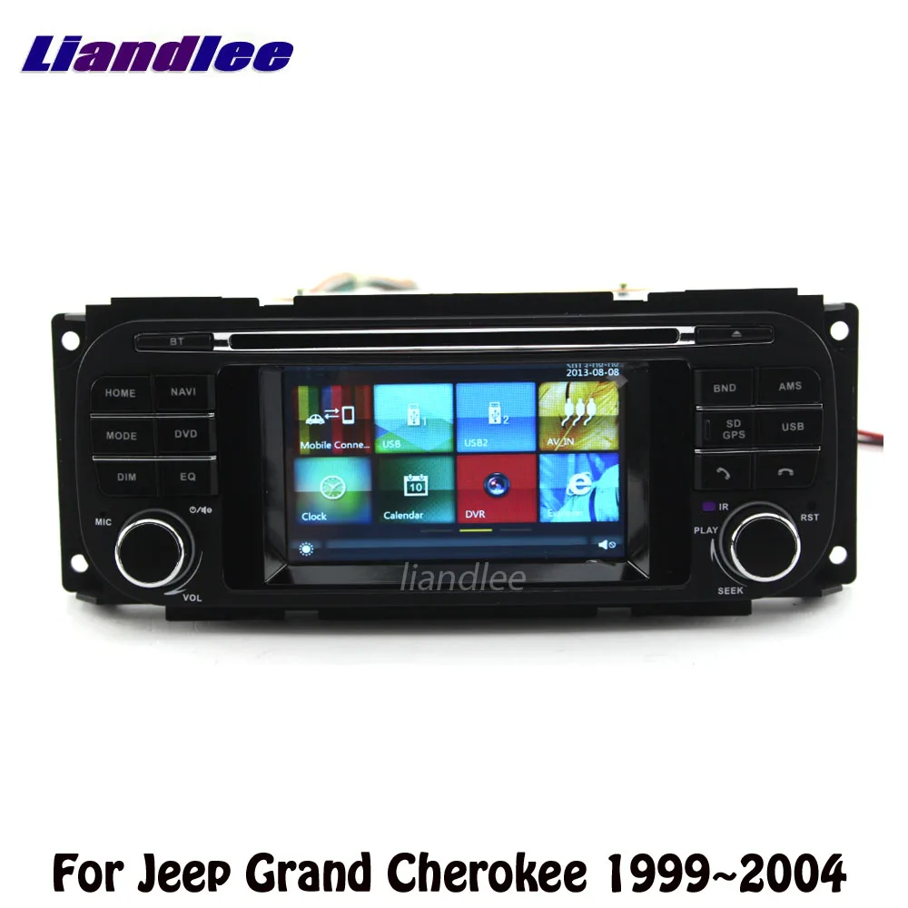 Автомагнитола 2DIN для Jeep Grand Cherokee 1999 2004 автомагнитола Wince GPS карты навигационный