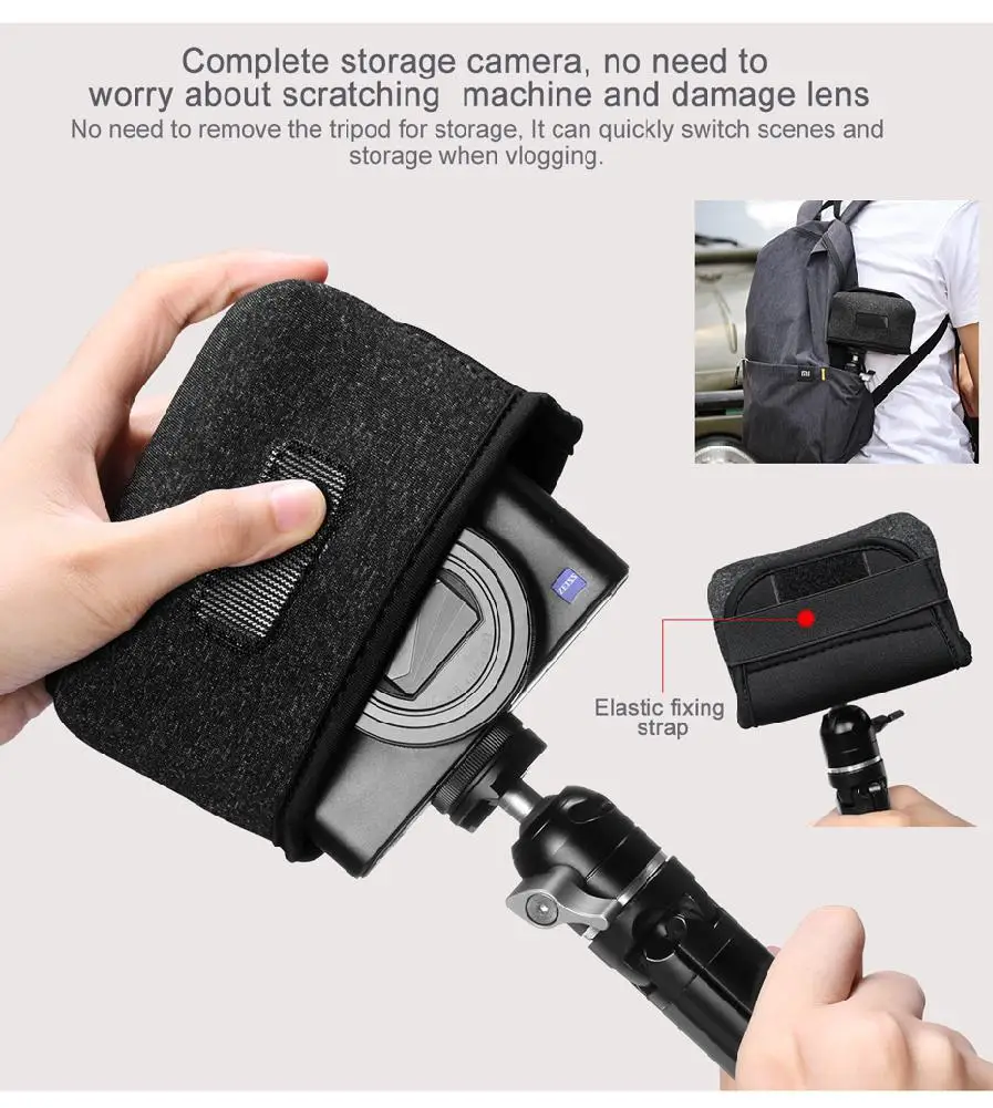 Carry Case Bag for Vlog CameraSony RX100 VII Canon G7X Mark III Mirrowless SLR Camera Accessories | Электроника
