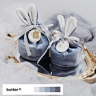 25 шт конфеты мешок пасхальные Упакованные мешоки с заячьими ушками бархат сумочкой в виде кролика кости Таро органайзер для украшений вечерние подарок сумка для свадебного декора