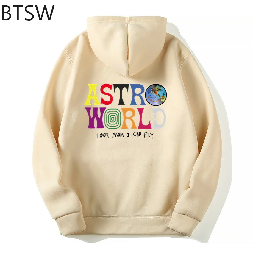 Принтом Трэвиса Скотта ASTROWORLD WISH YOU WERE HERE толстовки с капюшоном и рисунком в виде