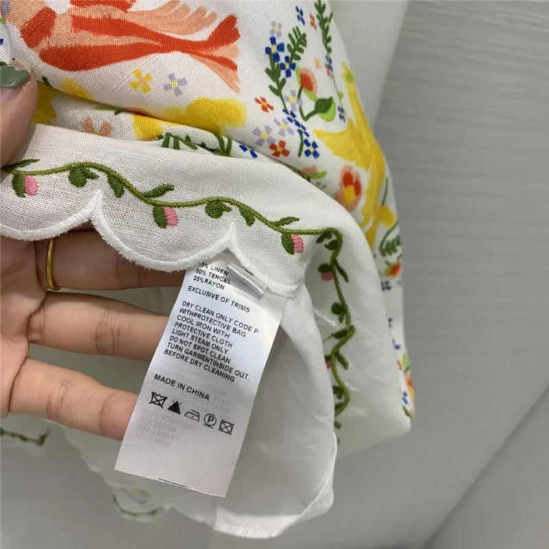 Женская юбка в этническом стиле подиумная винтажная осень 2020 | одежда