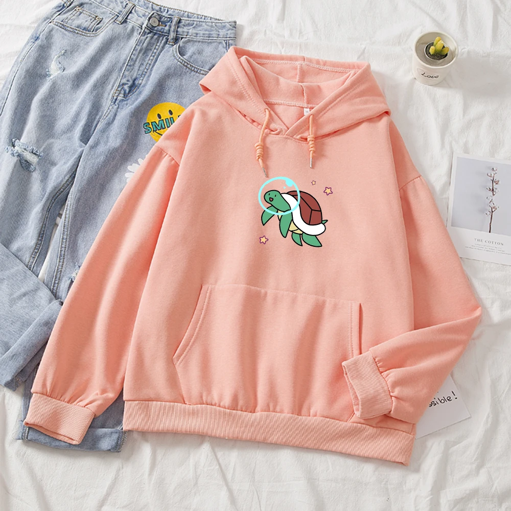 Aesthetic Hoodie 90s Graphic Womens Sweetshirts Fashion Streatwear Femme Oversized Sweatshirt Pullover Harajuku Korean Hoodie