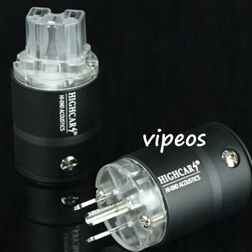 HIGHCARS 10AWG 6N-OCC Oxygen Crystal Copper Power Cable with US 24K Gold Plated Plug for CD Player Amplifier | Электроника