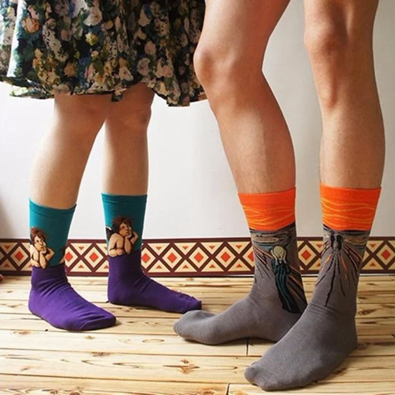 13 видов стилей Осень-зима модные ретро абстрактные масляные художественные