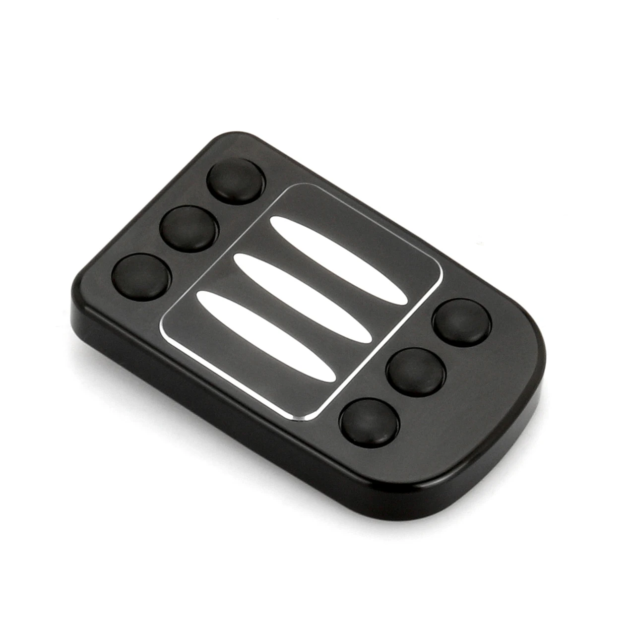 Черная хромированная крышка педали тормоза cnc для harley Street Glide FLHX FLHR FLTR FLHT