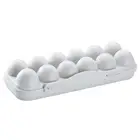 Прочный держатель лотка для яиц, 12 мест, контейнер для хранения яиц, холодильник, аксессуары для кухни против столкновений