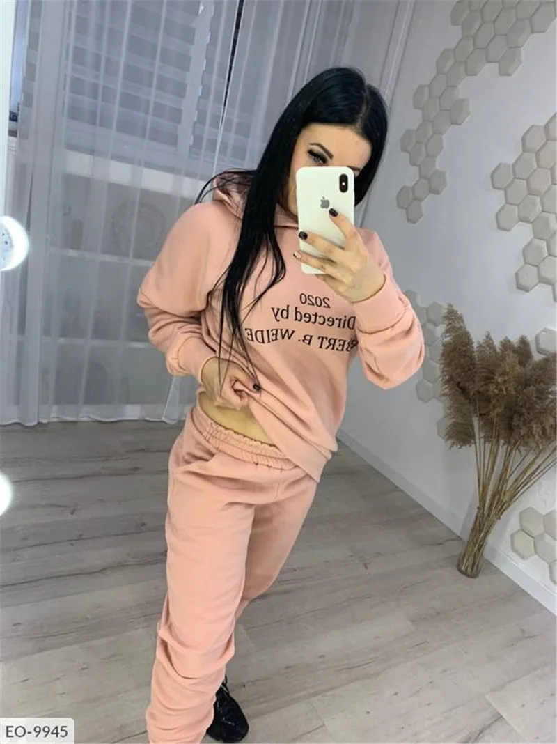 

Gray Letter Embroidery Sweatshirt Women Oversized Vintage POLO Collar Casual Pullovers 2021 Autumn New Girls Warm Cotton Winter