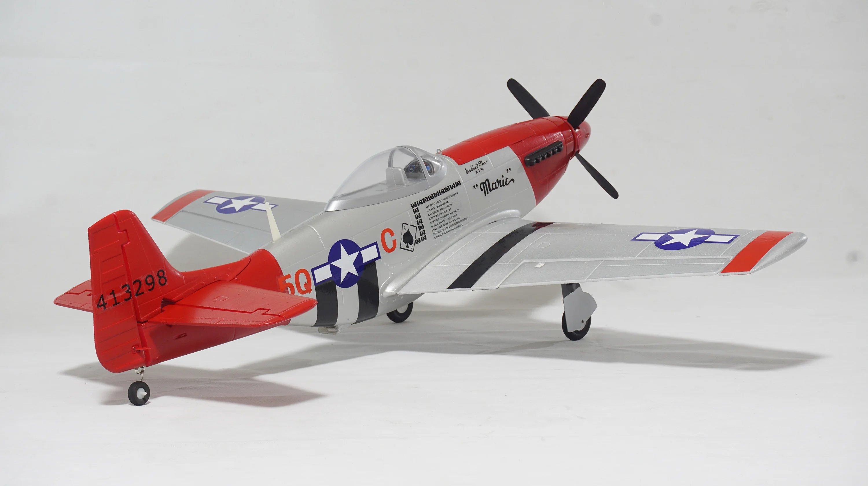 PNP версия самолет P 51 RC EPO фиксированное крыло с вытягивающим шасси