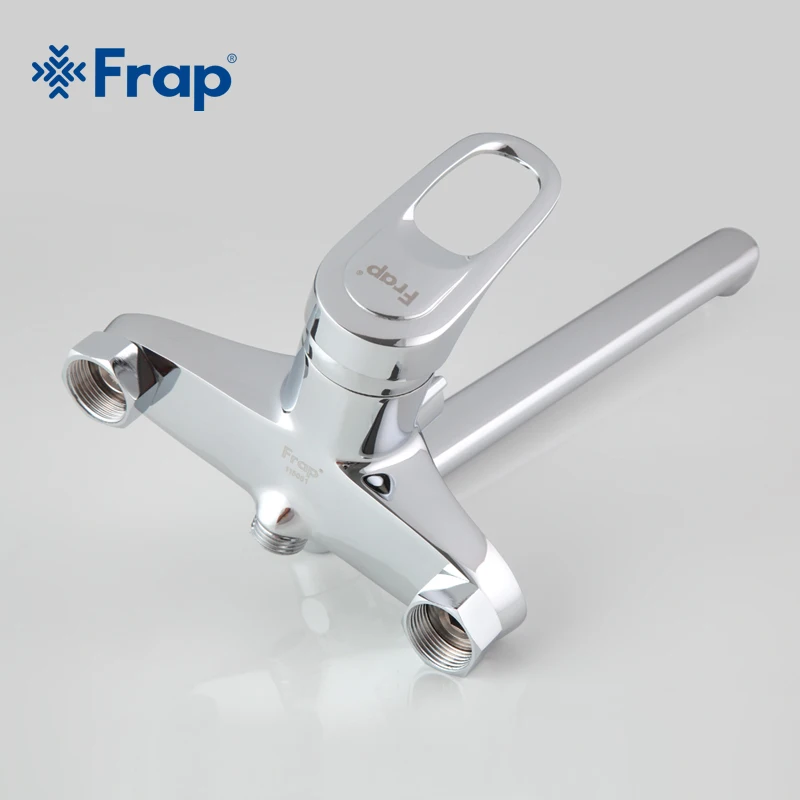 

A set 30cm length outlet rotated Brass body Bathroom shower faucet Four handle options Bathtub Faucet bath water mixer